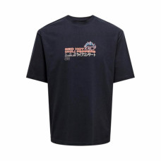 Camiseta de Manga Corta Hombre Only & Sons Onslooney Rlx Negro