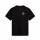 Camiseta de Manga Corta Hombre Vans Og Pennant Ss Crew Negro