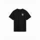 Camiseta de Manga Corta Hombre Vans Growin On U Ss Crew Negro