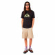 Men’s Short Sleeve T-Shirt Oakley Lined Mountain Bark