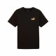 Men’s Short Sleeve T-Shirt Puma Ess Tape Minimal Gold