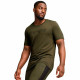 Camiseta Deportiva de Manga Corta Puma Energy Cloudspun Graphic Dorado