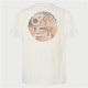Men’s Short Sleeve T-Shirt Oakley Fingerprint B1B White