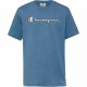 Camiseta Deportiva de Manga Corta Champion Añil