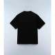 Camiseta de Manga Corta Hombre Napapijri S-Premium Ss Negro
