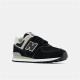 Zapatillas Deportivas Infantiles New Balance 574 Core Hook Loop Negro