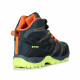 Botas de Montaña Hi-Tec Toubkal Mid Waterproof Negro Gris claro