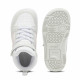 Children’s Casual Trainers Puma Rebound V6 Mid Infantil White