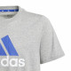 Camiseta de Manga Corta Niño Adidas Essentials Big Logo Gris
