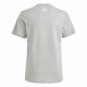 Camiseta de Manga Corta Niño Adidas Essentials Big Logo Gris