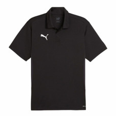 Polo de Manga Corta Puma Individual Padel Negro