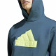 Sudadera con Capucha Hombre Adidas Fi Bos Hd Azul