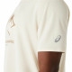 Camiseta de Manga Corta Asics Fujitrail Logo Ss Top Beige