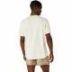 Camiseta de Manga Corta Asics Fujitrail Logo Ss Top Beige