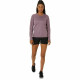 Camisa de Manga Larga Mujer Asics Core Ls Top Rosa Ciruela