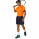Camiseta Deportiva de Manga Corta Asics Court Ss Top Naranja Tenis