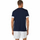 Short-sleeve Sports T-shirt Asics Court Navy Blue Tennis