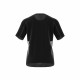 Camiseta de Manga Corta Hombre Adidas Run Icons 3S T Negro