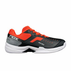 Zapatillas Deportivas Hombre Nox AT10 Pro Negro Rojo