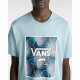 Men’s Short Sleeve T-Shirt Vans VN0A5E7YCZI1 Sky blue