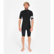 Neopreno Hurley Air 2/2 MM Spring Negro