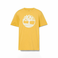 Camiseta de Manga Corta Hombre Timberland Kennebec River Tree Logo Short Amarillo