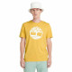 Camiseta de Manga Corta Hombre Timberland Kennebec River Tree Logo Short Amarillo