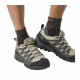 Zapatillas de Running para Adultos Salomon X Ward Beige Gris oscuro GORE-TEX Cuero Montaña