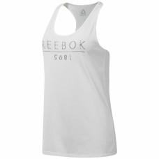 Camiseta para Mujer sin Mangas Reebok 1895 Race Blanco