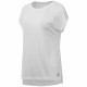 Camiseta para Mujer sin Mangas Reebok Burnout Blanco