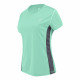 Camiseta Deportiva de Manga Corta Joluvi Ultra W Aguamarina