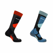 Socks Salomon LC2453600 Red 35-38 2 pairs