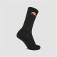 Sports Socks Ellesse Tisbi BK Black 37/39