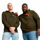 Sudadera con Capucha Hombre Puma Ess+ 2 Col Big Logo Marrón