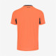 Short-sleeve Sports T-shirt Head Slice Purple Orange