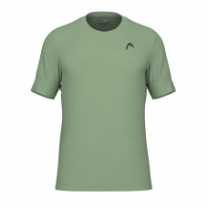 Camiseta Deportiva de Manga Corta Head Play Tech Uni Verde Claro Tenis