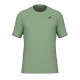 Camiseta Deportiva de Manga Corta Head Play Tech Uni Verde Claro Tenis