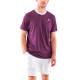 Camiseta Deportiva de Manga Corta Head Slice Morado Tenis