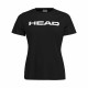Short-sleeve Sports T-shirt Head Club Lucy Black Tennis