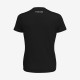 Short-sleeve Sports T-shirt Head Club Lucy Black Tennis