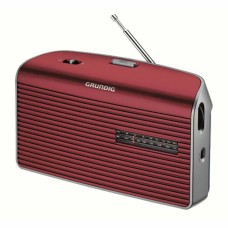 Radio Portátil Grundig Rojo Analógica