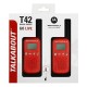 Walkie-Talkie Motorola T42 RED 1,3