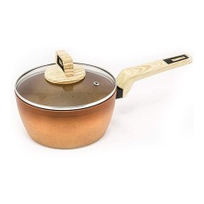 Cazo con Tapa Amercook Terracota Ø 18 cm