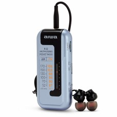 Radio Aiwa Plateado