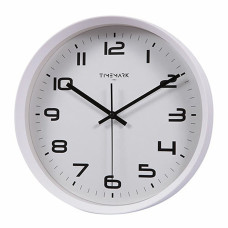 Reloj de Pared Timemark Blanco 30 x 30 cm