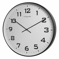 Reloj de Pared Timemark Negro 50 x 50 cm