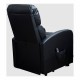 Reclining Armchair Astan Hogar Relax Black Synthetic Leather