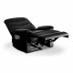 Massage Relax Chair Astan Hogar Manual Black Synthetic Leather