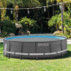 Cubrepiscinas Intex Bubble TIME UTF00142 Gris Redondo