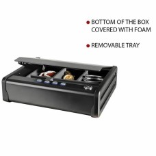 Caja fuerte Master Lock Negro Acero Inoxidable Acero